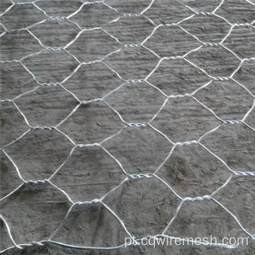 Pesada parede de Gabion com revestimento de PVC galvanizado